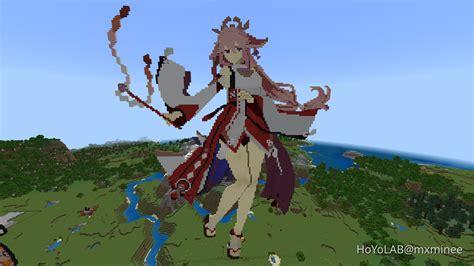 yae miko vore|yae miko minecraft.